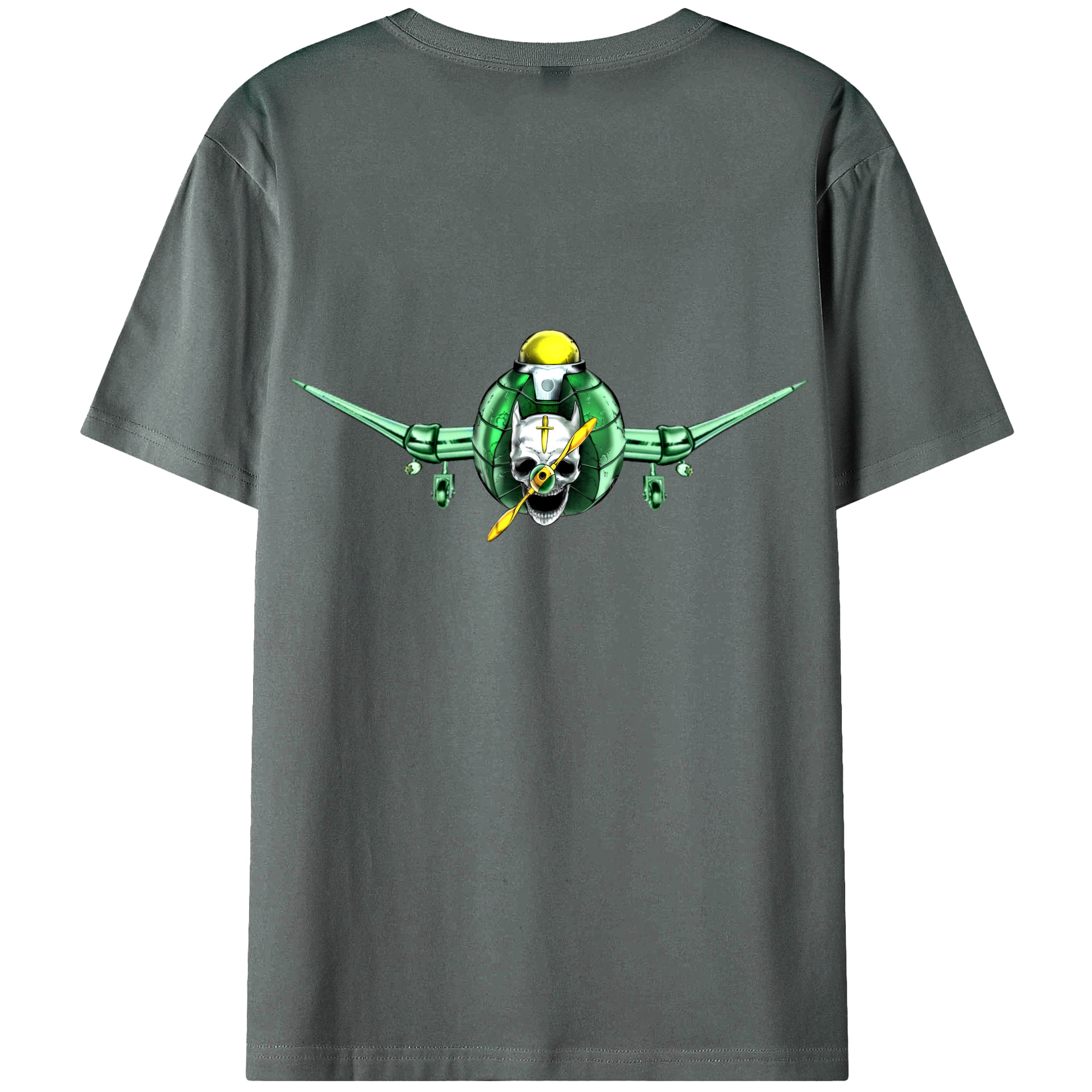 （画像用） ジョジョの奇妙な冒険 ナランチャ?ギルガ JoJo's Bizarre Adventure Narancia Ghirga 綿100％ メンズ半袖Tシャツ（バックプリント） 通気性